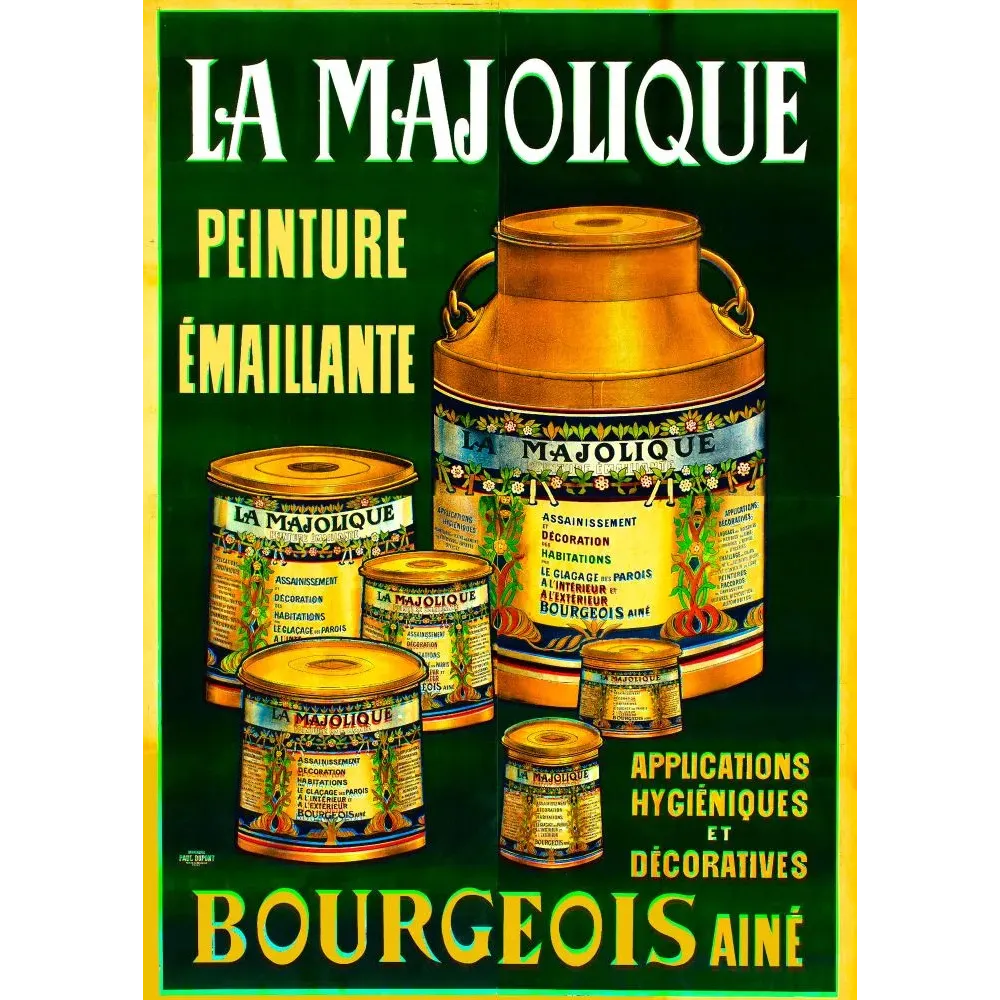 Publicité La Majolique Publicité La Majolique