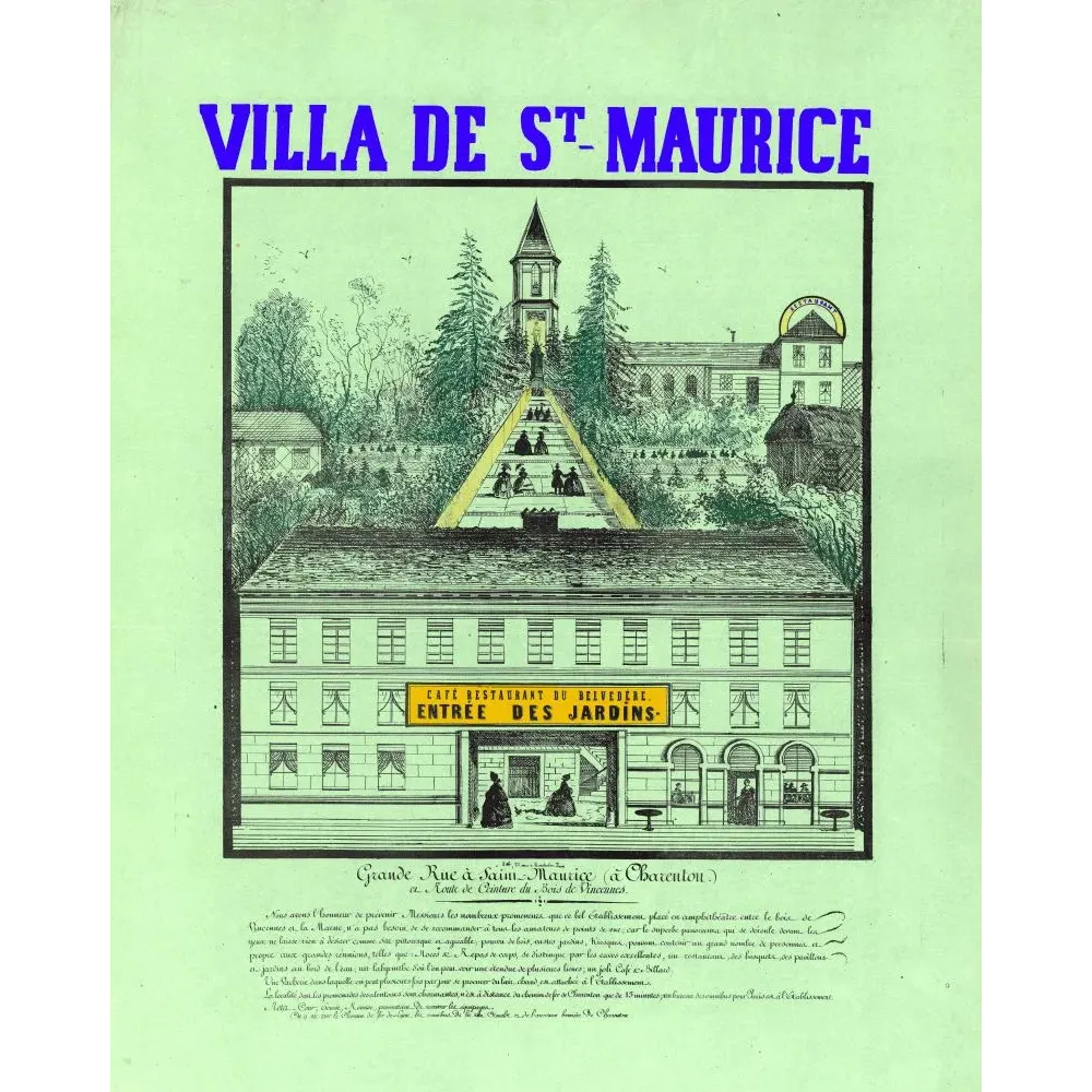Pub Villa Saint-Maurice Charenton Café Restaurant Belvédère jardins terrasses belvédère clocher Bois Vincennes Pub Villa Saint-Maurice Charenton Café Restaurant Belvédère jardins terrasses belvédère clocher Bois Vincennes