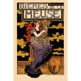 Publicité Bières de la Meuse