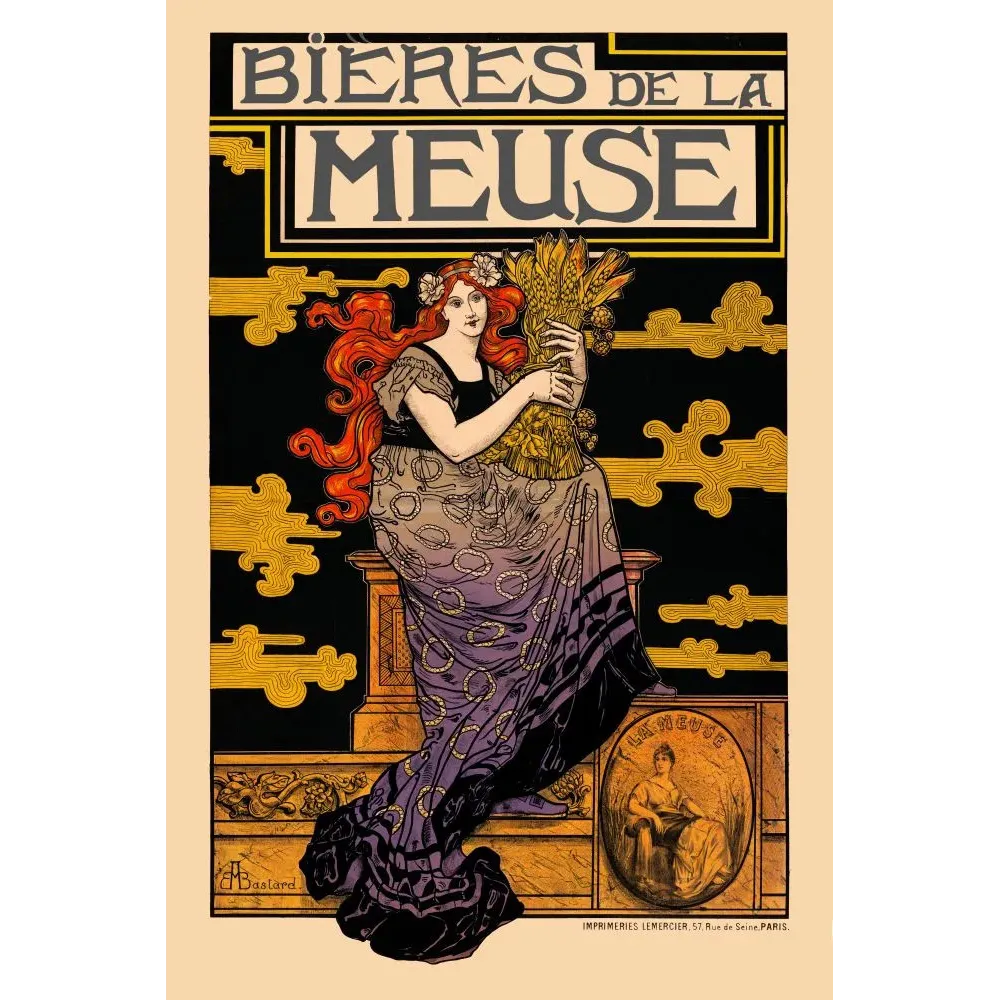 Publicité Bières de la Meuse
