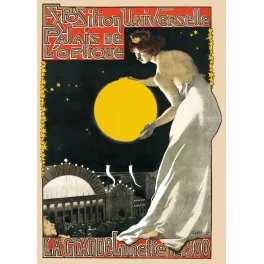 Affiche Exposition Universelle Paris 1900 par G. Leroux