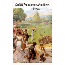 Publicité Société Française des Munitions Paris