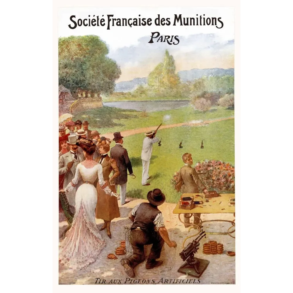 Publicité Société Française des Munitions Paris Publicité Société Française des Munitions Paris