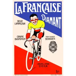 Publicité cycles La Française Diamant