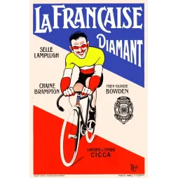 Publicité cycles La Française Diamant