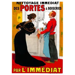 Publicité L'Immédiat par René Préjelan