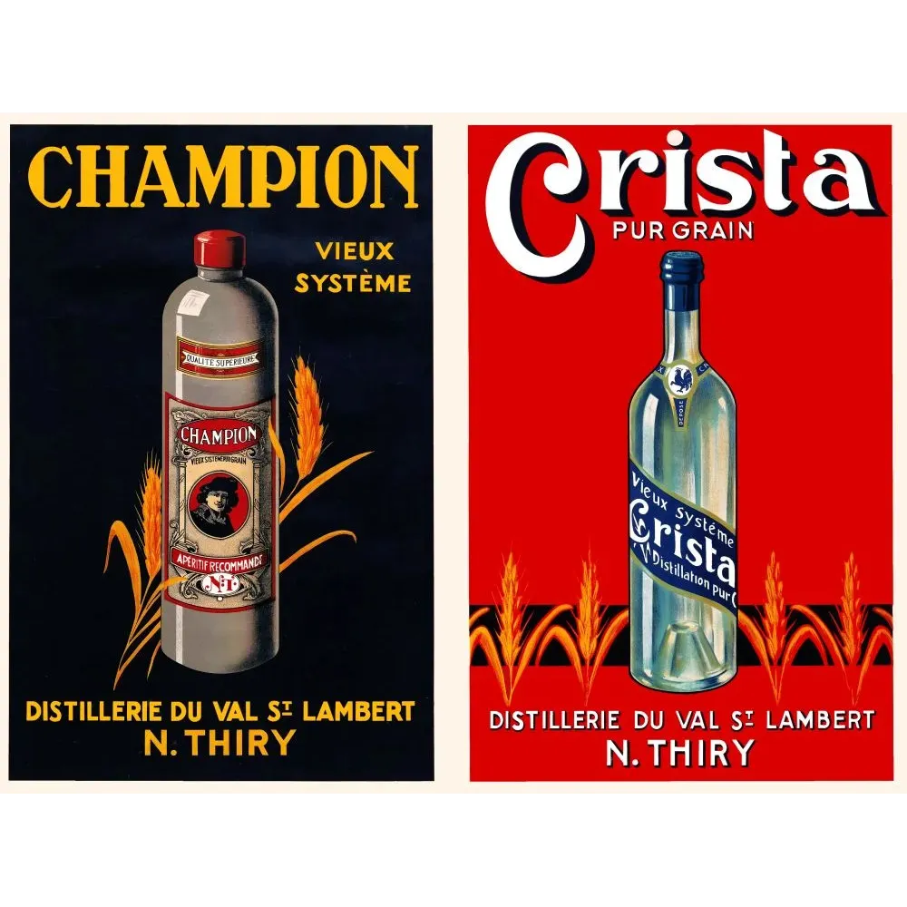 Publicité apéritif Champion Vieux Système Publicité apéritif Champion Vieux Système