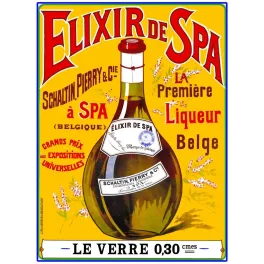 Publicité Elixir de Spa