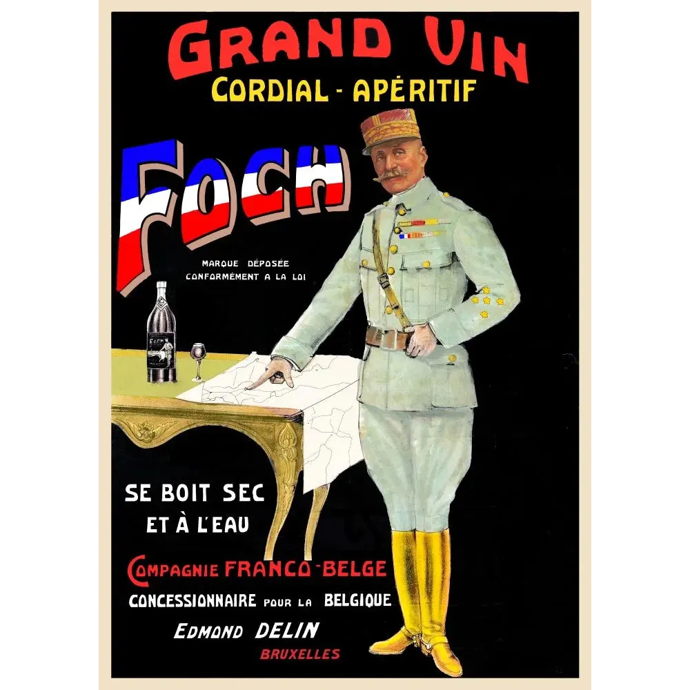 Publicité Grand Vin Cordial Foch Publicité Grand Vin Cordial Foch