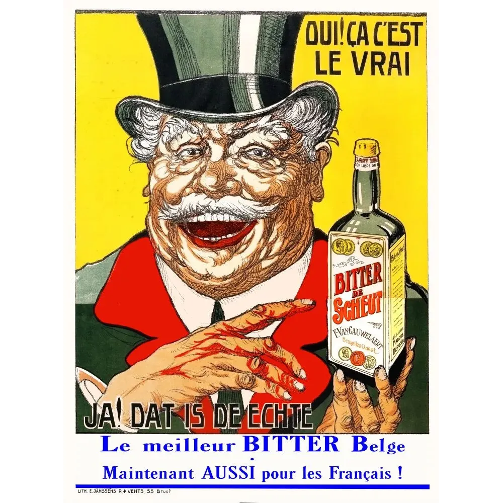 Publicité Bitter de Scheut Publicité Bitter de Scheut
