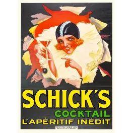 Publicité Schick's Cocktail