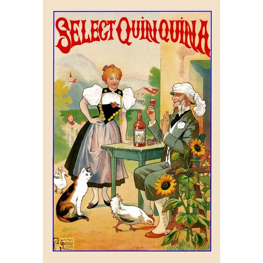 Publicité Select Quinquina Publicité Select Quinquina