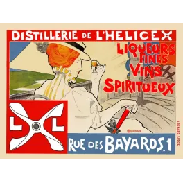 Publicité Distillerie de l'Hélice Liège