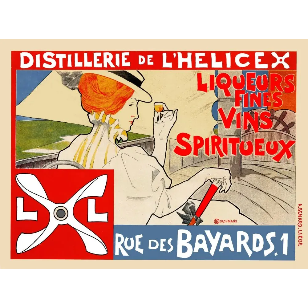 Publicité Distillerie de l'Hélice Liège Publicité Distillerie de l'Hélice Liège