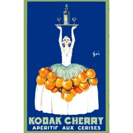 Publicité Kodak Cherry par Géo