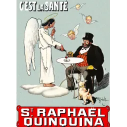 Publicité St Raphaël Quinquina par H. Gerbault