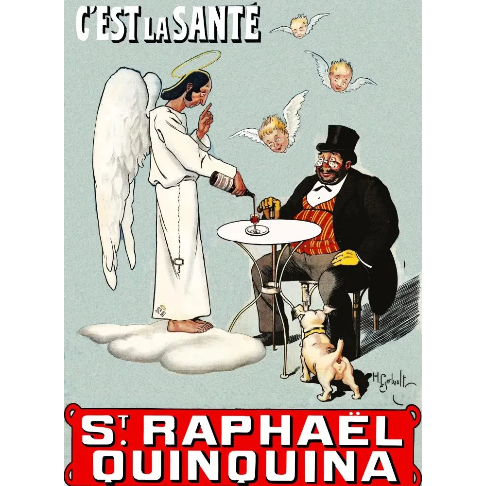 Publicité St Raphaël Quinquina par H. Gerbault Publicité St Raphaël Quinquina par H. Gerbault