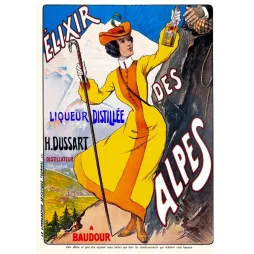Publicité Elixir des Alpes