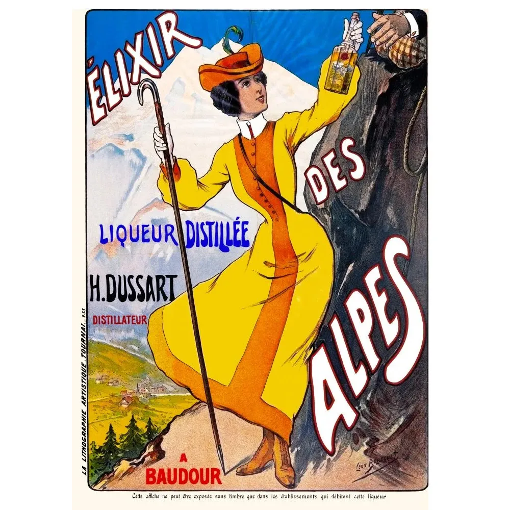 Publicité Elixir des Alpes