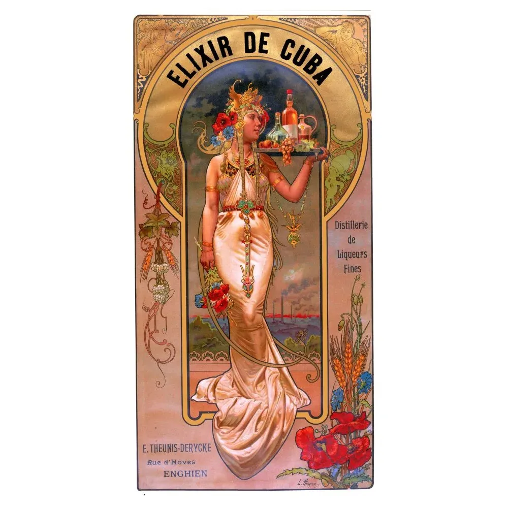 Publicité Elixir de Cuba Publicité Elixir de Cuba