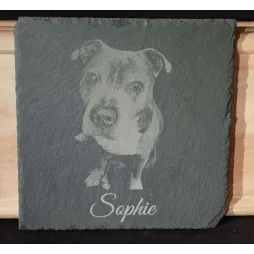 Ardoise carrée personnalisée