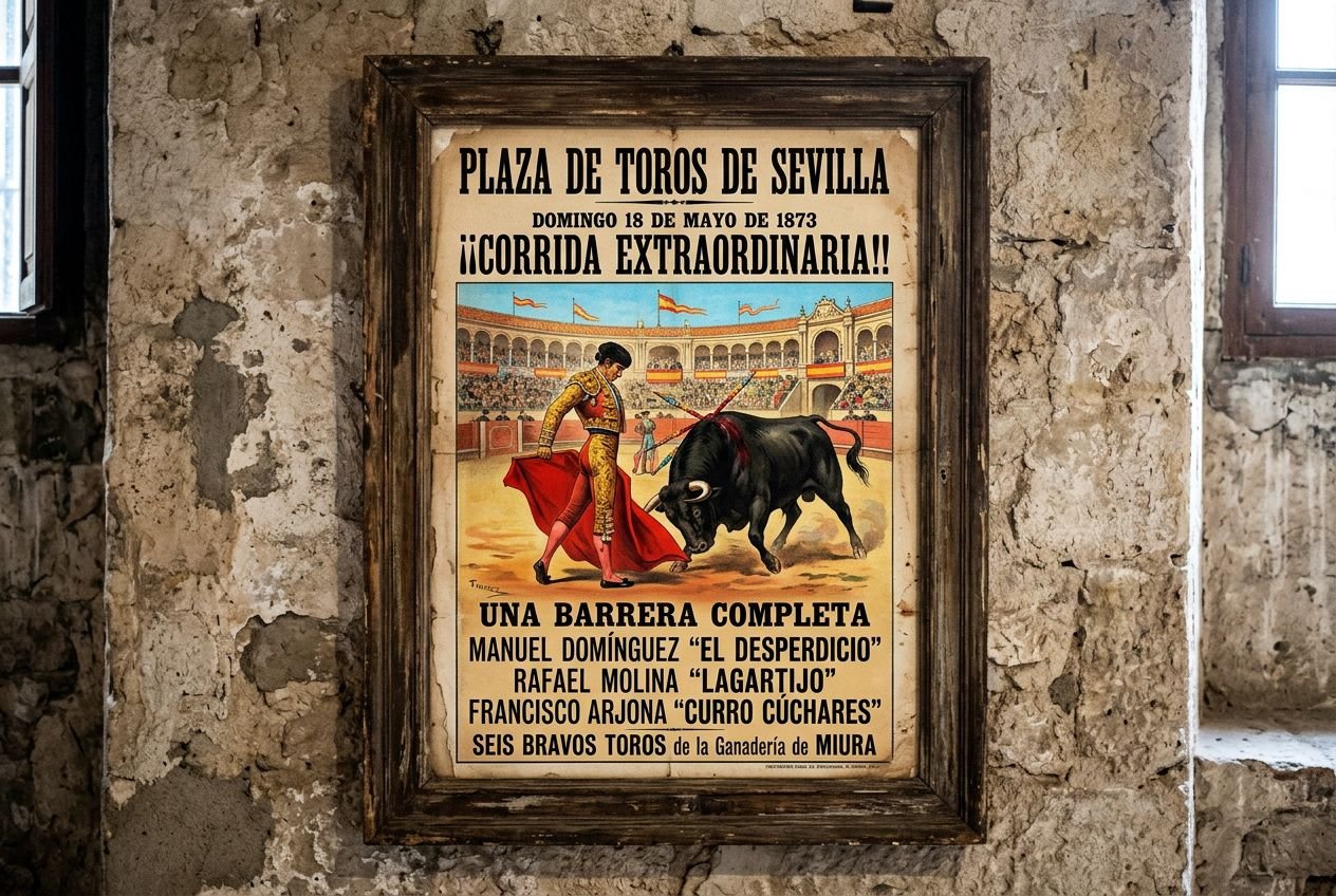 Affiche corrida : originales et vintage d'Espagne
