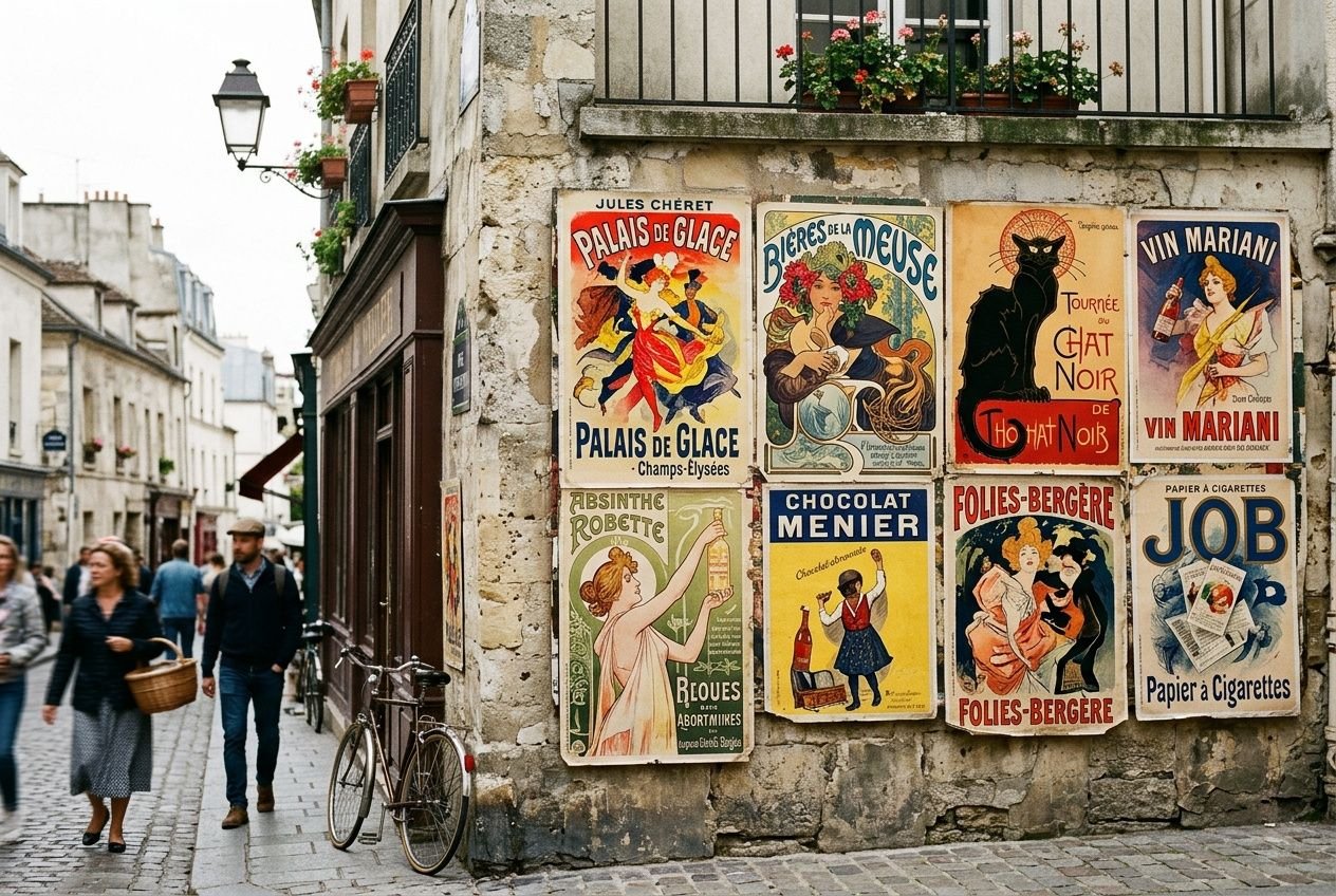 Histoire de l'affiche publicitaire : des origines à nos jours