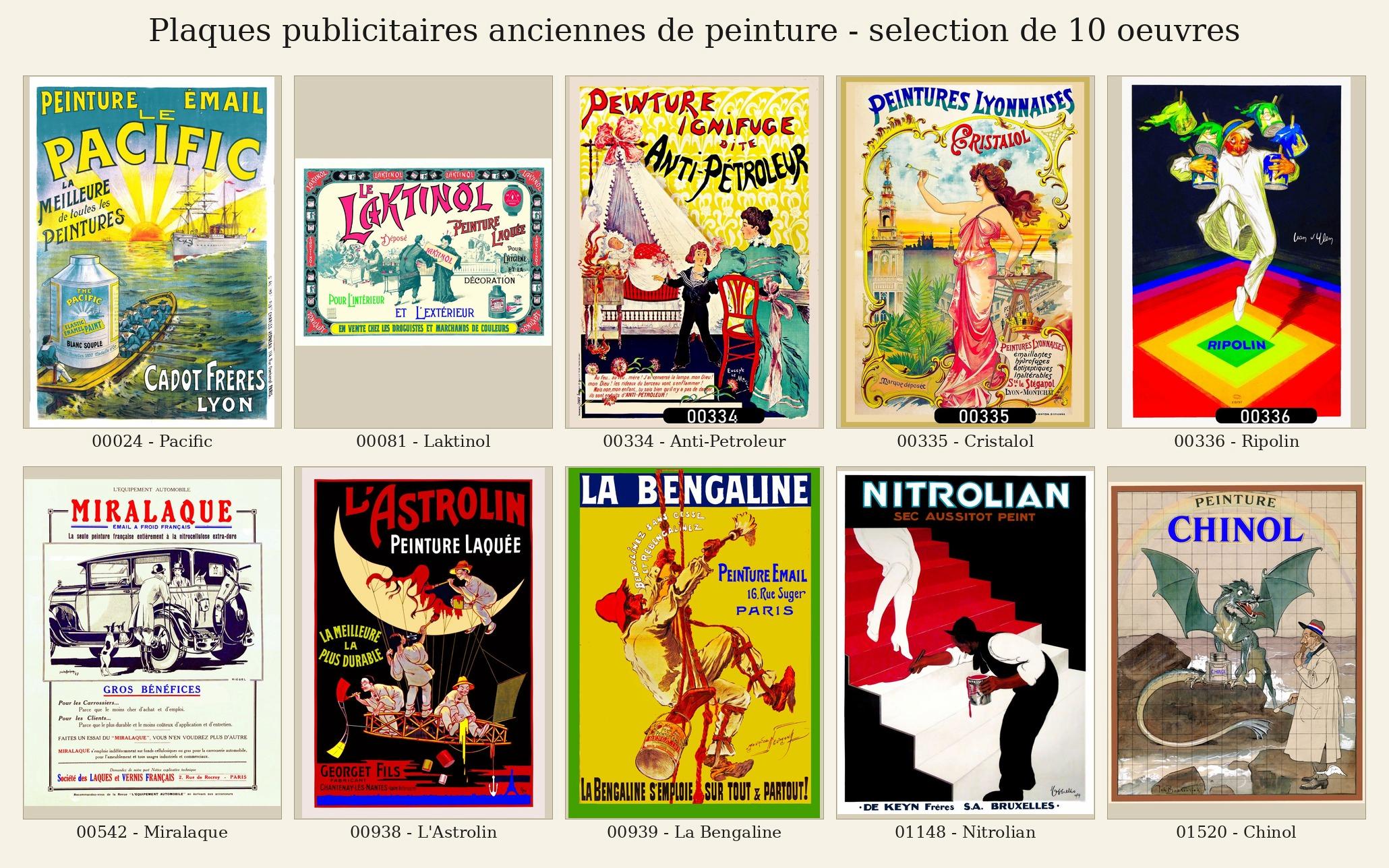Plaques publicitaires anciennes de peinture : quand les marques transformaient leurs pots en œuvres d’art