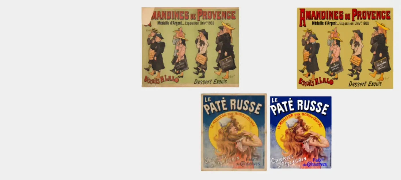 Exemple de nos restauration 
